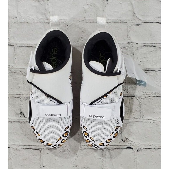 Nike SuperRep Cycling Shoes CJ0775 177 White Volt Print WOMENS SIZE 6.5 - Picture 2 of 8